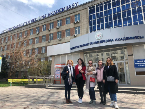 Международное сотрудничество: практика студентов  в Южно-Казахстанской медицинской академии